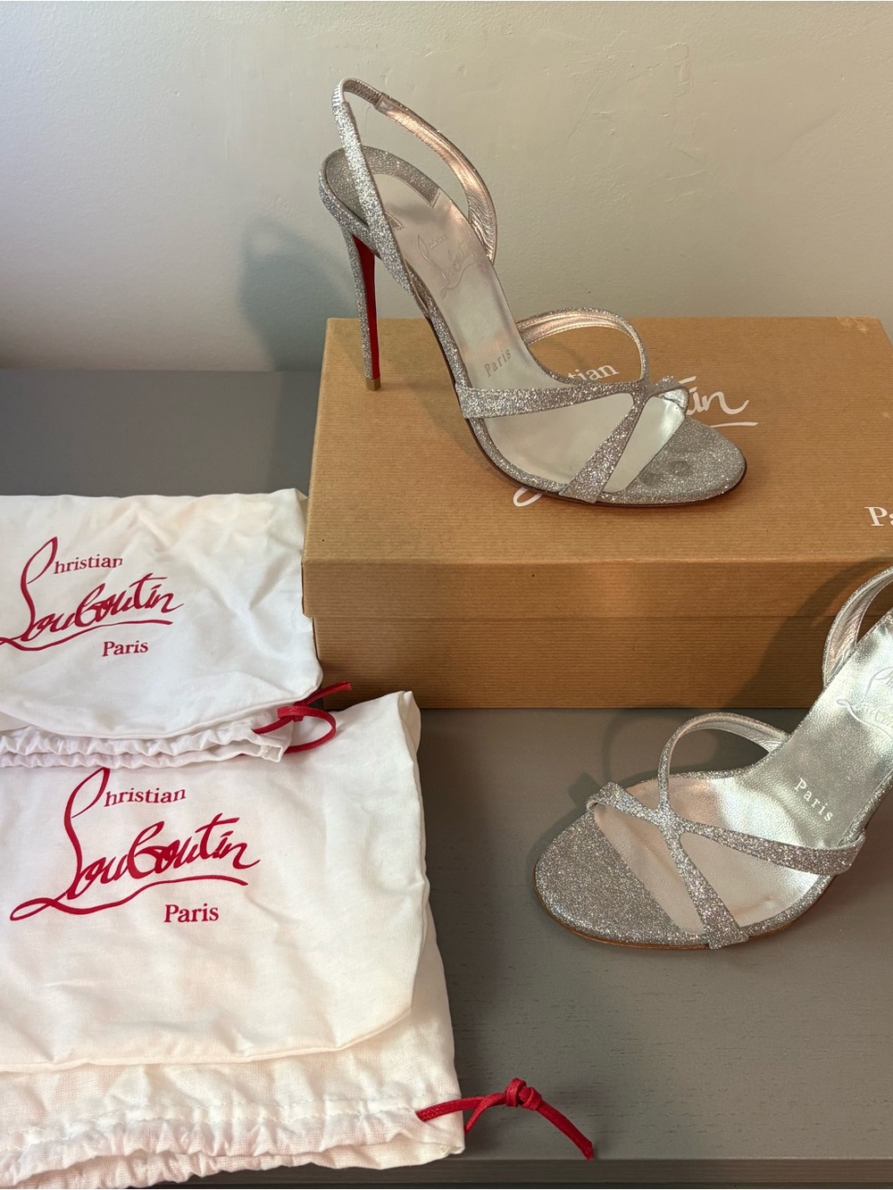 Christian Louboutin Slingback Heels